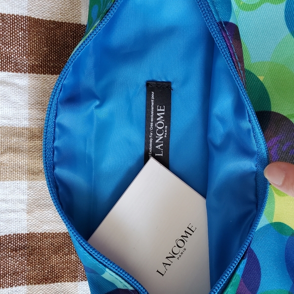 New Lancome Makeup pouch, blue and green - Picture 3 of 3